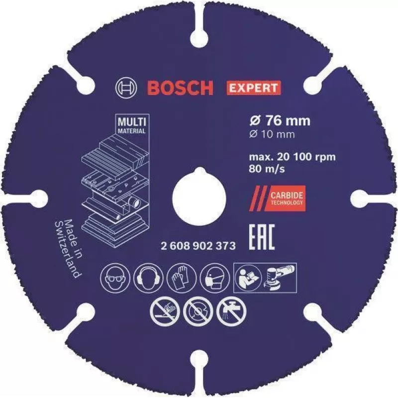 Tarcza tnąca Bosch EXPERT Multi Material Carbide 76 x 10 mm 1 szt.