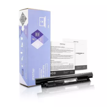 MITSU Battery for Dell Inspiron 14, 15, 17 4400 mAh (49 Wh) 10.8 - 11.1 Volt - Black