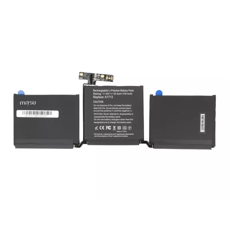Bateria MITSU Apple MacBook Air A1713 PRO13 A1708