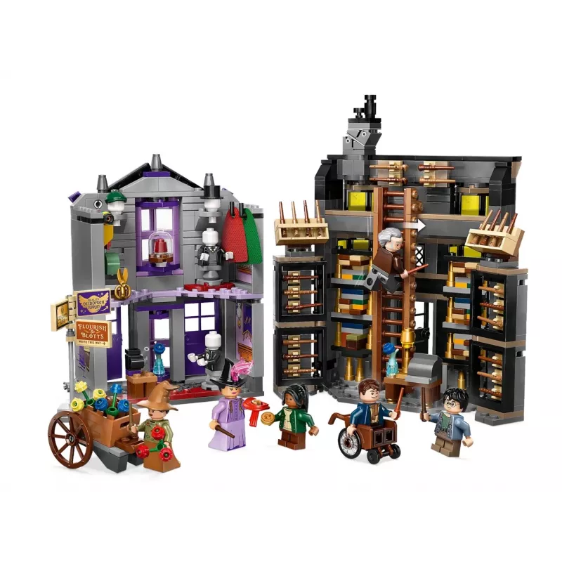 LEGO Harry Potter 76439 Ollivanders & Madam Malkin's Robes Zestaw do Budowania (744 elementy)