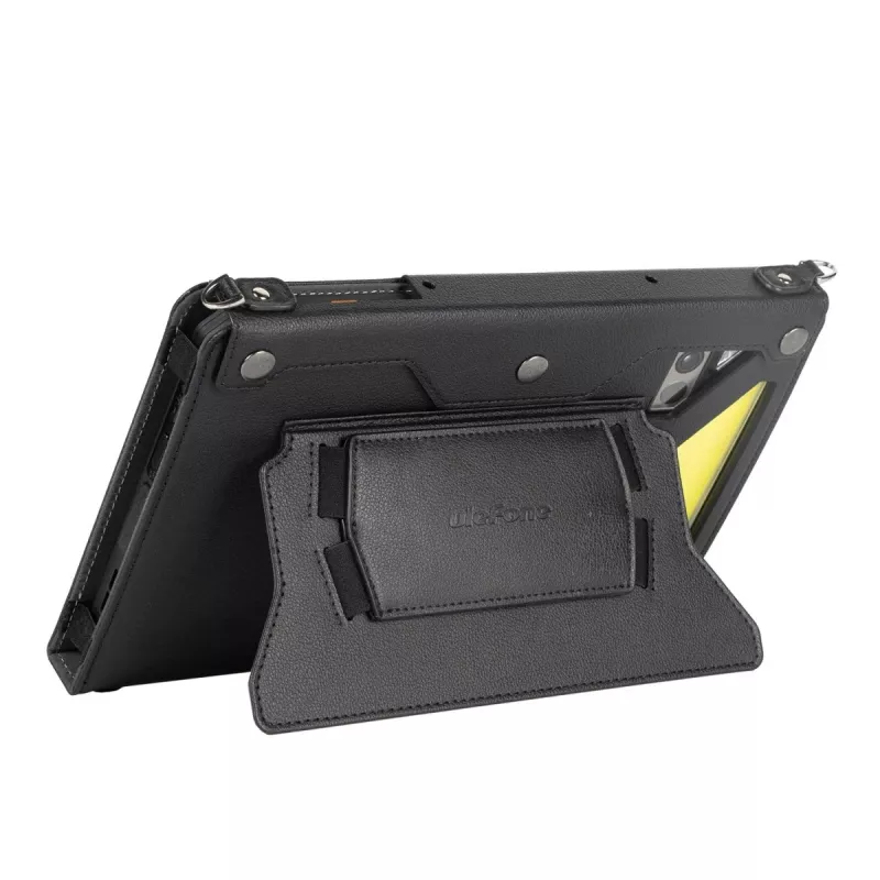 Ulefone Armor Pad 4 Holster Pro Etui ochronne z paskiem na rękę, paskiem na ramię i nóżką - Czarny