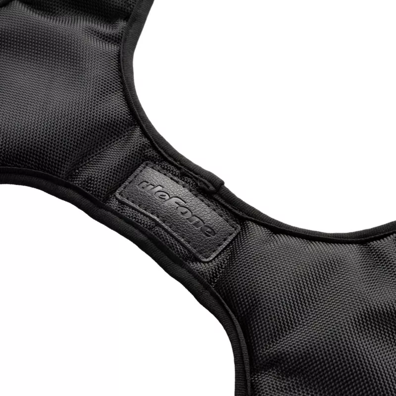 Ulefone Armor Pad 4 Holster Pro Etui ochronne z paskiem na rękę, paskiem na ramię i nóżką - Czarny