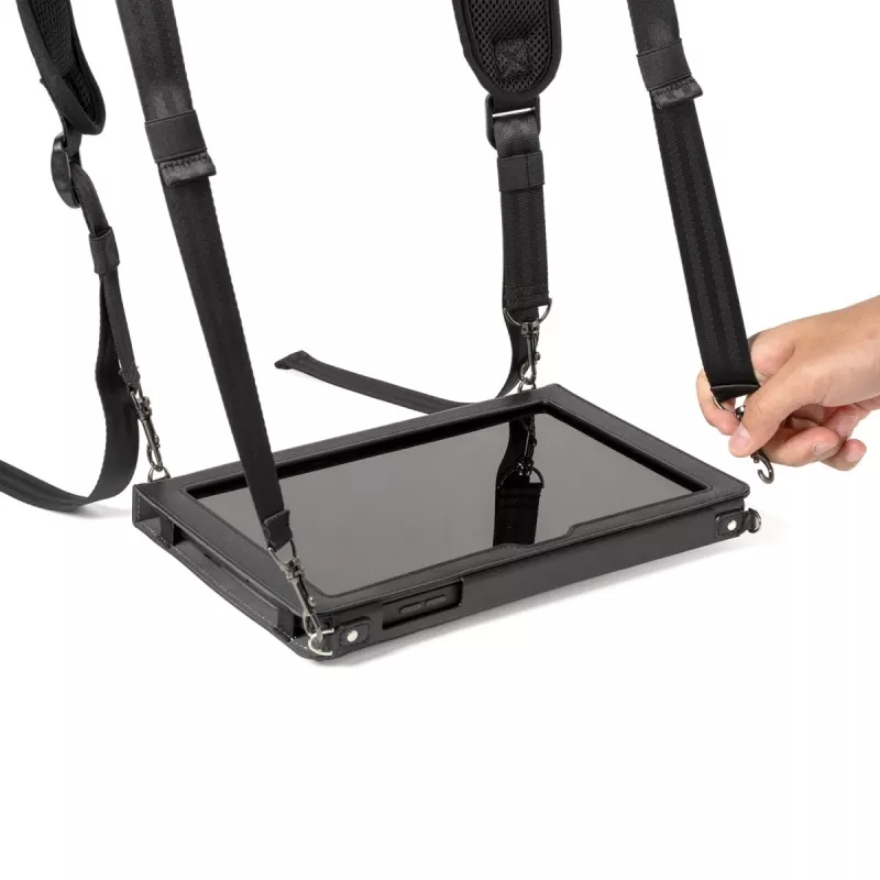 Ulefone Armor Pad 4 Holster Pro Etui ochronne z paskiem na rękę, paskiem na ramię i nóżką - Czarny