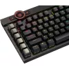 Klawiatura gamingowa Corsair K100 RGB, przełączniki optyczno-mechaniczne CORSAIR OPX, podświetlenie RGB LED, czarna
