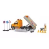 BRUDER MB Sprinter Municipal z modułem świetlnym i dźwiękowym, Pomarańczowy, Skala 1:16