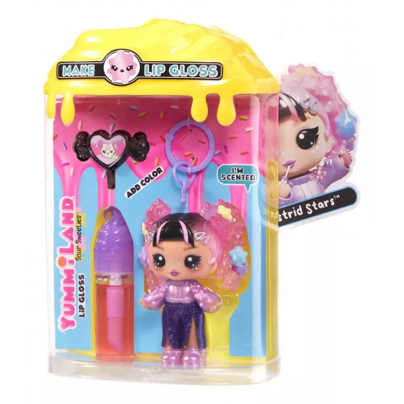 MGA ENTERTAINMENT Yummiland lalka z błyszczykiem Sour Sweeties – Astrid Stars