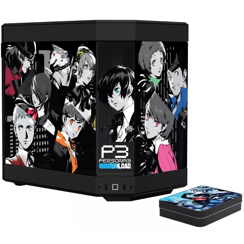 HYTE Y60 Persona 3 Reload Mid-Tower Case, Tempered Glass, Dark Blue/Black