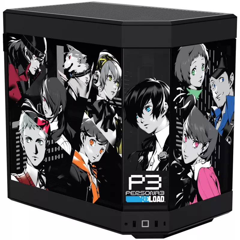 HYTE Y60 Persona 3 Reload Mid-Tower Case, Tempered Glass, Dark Blue/Black