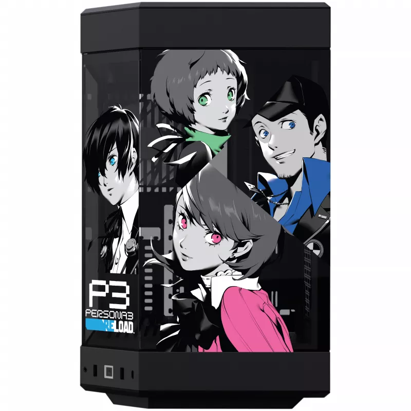 HYTE Y60 Persona 3 Reload Mid-Tower Case, Tempered Glass, Dark Blue/Black