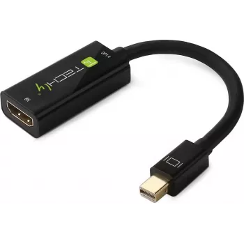 TECHLY Mini DisplayPort 1.4 na HDMI 2.1 Adapter 8K 60Hz Czarny