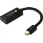 TECHLY Mini DisplayPort 1.4 na HDMI 2.1 Adapter 8K 60Hz Czarny