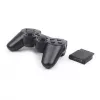 GEMBIRD JPD-WDV-01 Bezprzewodowy gamepad do PS2/PS3/PC - 12 przycisków - 2.4 GHz - Czarny