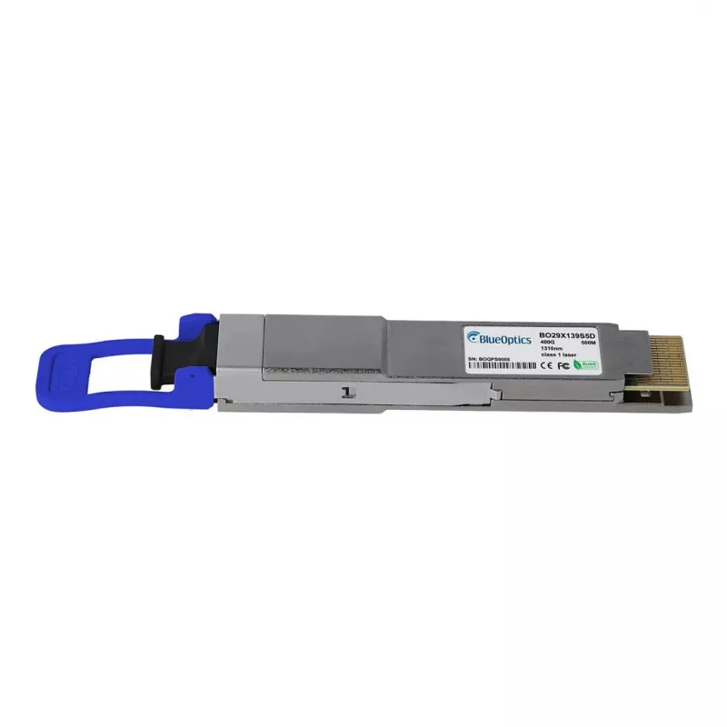BlueOptics QSFP-DD 400G 400GBASE-DR4 1310nm 500m MPO-12 SMF Transceiver Kompatybilny z NVIDIA MMS1V00-WM
