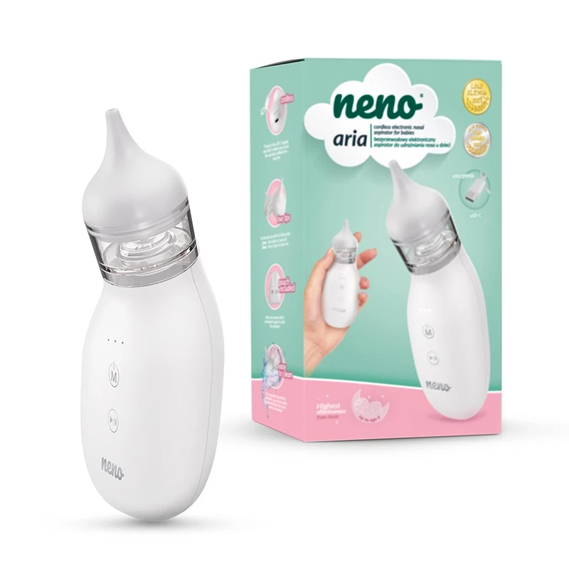 Neno Aria Bezprzewodowy Elektroniczny Aspirator Do Nosa Do Oczyszczania Nosów Dzieci