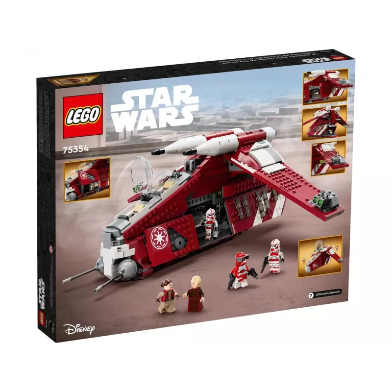 LEGO Star Wars 75354 Coruscant Guard Gunship Building Set (1083 Pieces)