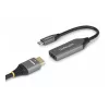 StarTech.com USB-C na HDMI Adapter - 24-pin USB-C Męski na HDMI Męski - 2 m (6.5 ft) - 4K 60Hz - Czarny