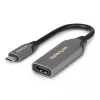 StarTech.com USB-C na HDMI Adapter - 24-pin USB-C Męski na HDMI Męski - 2 m (6.5 ft) - 4K 60Hz - Czarny