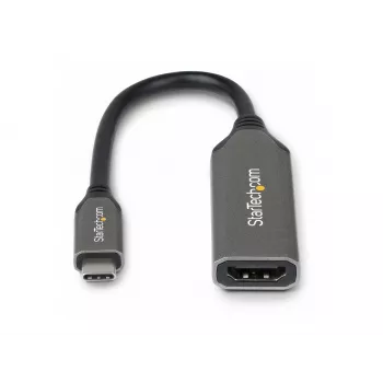 StarTech.com USB-C na HDMI Adapter - 24-pin USB-C Męski na HDMI Męski - 2 m (6.5 ft) - 4K 60Hz - Czarny