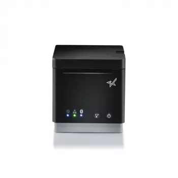 Star Micronics Star mC-Print2 MCP21 LB BK E+U - Drukarka paragonów - Termiczna bezpośrednia - Rolka papieru (58 mm) - 203 dpi - do 100 mm/s - USB, LAN, Bluetooth, USB-Host, Lightning - Automatyczny obcinacz - Czarny (39653190)