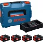 Bosch Professional 18V Starter Set 2x ProCORE18V 5.5Ah 2x ProCORE18V 8.0Ah + GAL 18V2-160 Dual Charger w L-BOXX 102 (1600A0373Y)