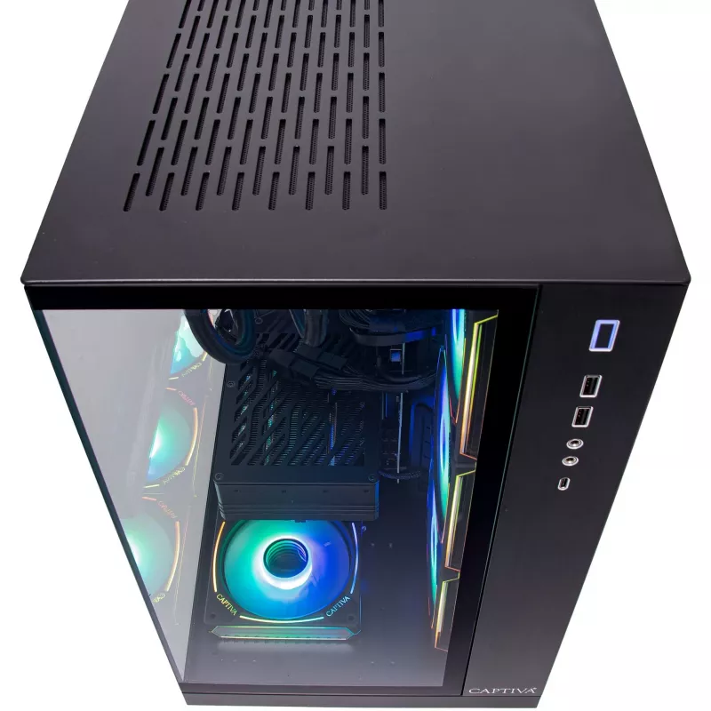 CAPTIVA Highend Gaming I89-020 Desktop PC (Intel Core i9-14900KF, 64GB DDR5 RAM, 2TB NVMe SSD, NVIDIA GeForce RTX 5080 16GB GDDR7, Windows 11 Home)