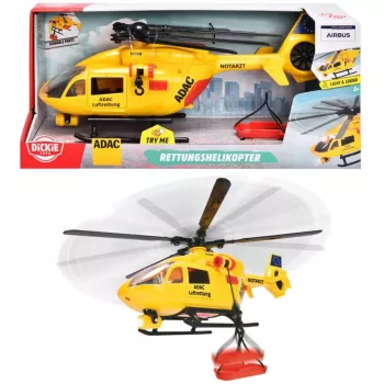 Dickie Toys ADAC Rescue Helicopter Airbus H145 Ready-Made Model (203746020)