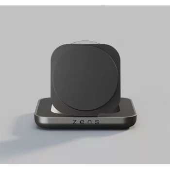 ZENS Nightstand Charger Pro 2 2-in-1 Magnetyczna Ładowarka Bezprzewodowa Qi2 15W USB-C do iPhone i Apple Watch