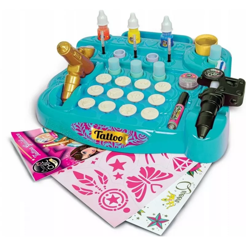 Clementoni Crazy Chic Tattoo Studio Creative Play Set