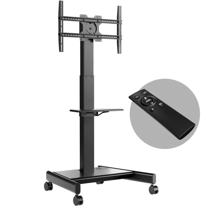 ONKRON TS1552E-B Mobilny stojak TV na ekrany 43-75 cali, czarny