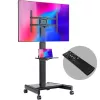 ONKRON TS1552E-B Mobilny stojak TV na ekrany 43-75 cali, czarny