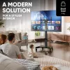 ONKRON TS1552E-B Mobilny stojak TV na ekrany 43-75 cali, czarny