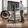 ONKRON TS1552E-B Mobilny stojak TV na ekrany 43-75 cali, czarny