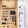 ONKRON TS1552E-B Mobilny stojak TV na ekrany 43-75 cali, czarny