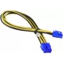 Supermicro CBL-PWEX-1028 GPU Power Cable 30cm 8-pin EPS do 8-pin PCIe Czarny