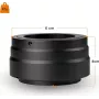 Walimex pro T2 Adapter for Canon R - Pierścień mocowania obiektywu z ręcznym ustawianiem ostrości, łatwa obsługa, pierścień mocowania obiektywu do Canon EOS R1, EOS R5 Mark II, EOS R100, EOS R8, EOS R50, EOS R10 (1023368)