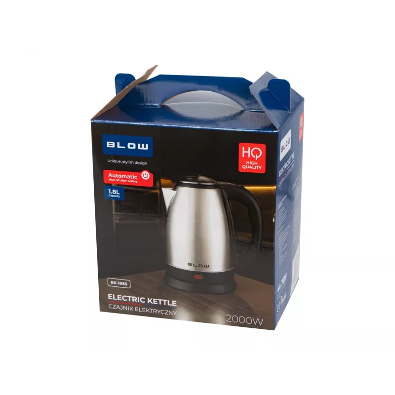BLOW Silver Kettle 2000W BK-18SS 1.8L ze stali nierdzewnej