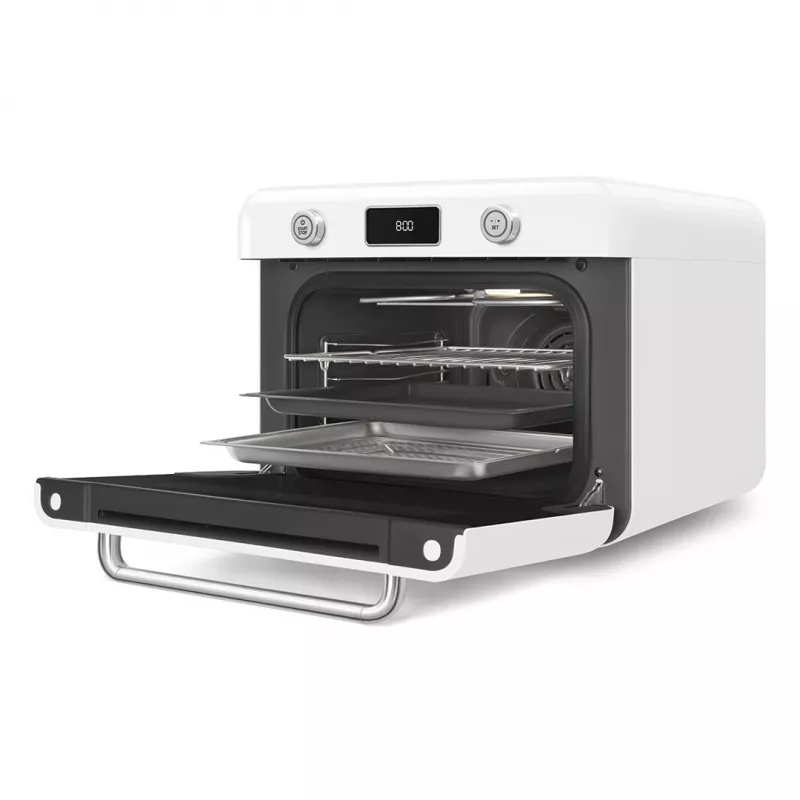 Smeg COF01WHEU Vintage minipiekarnik, biały