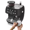 Smeg EGF03BLMEU Ekspres do kawy z młynkiem, 1650 W, czarny