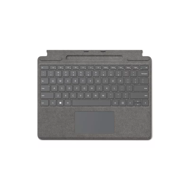 Microsoft Surface Pro Signature Keyboard - Platinum - QWERTY US English