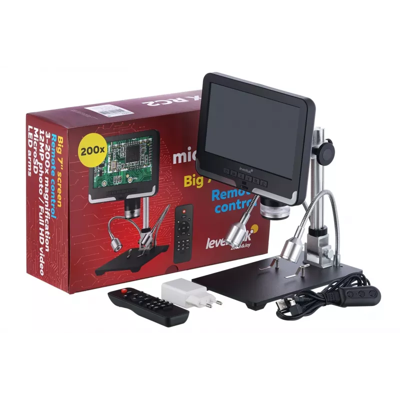 Mikroskop cyfrowy Levenhuk DTX RC2 200x