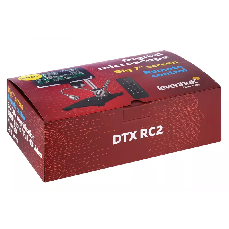 Mikroskop cyfrowy Levenhuk DTX RC2 200x