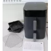 Xiaomi Dual Zone Air Fryer 12L EU - Smart Double Stack Air Fryer 12L, 2800 W, Czarny (Rozpakowany, Porysowany)