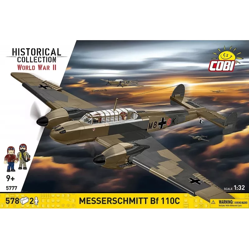 COBI KLOCKI Blocks Messerschmitt BF 110C 578 Pieces