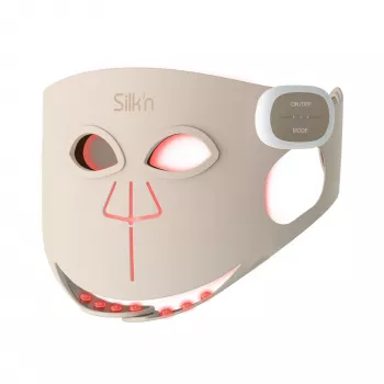 Maska LED Silk'n Face Mask Pro FLMP1PE1001 - Terapia światłem LED przeciwstarzeniowa i na trądzik