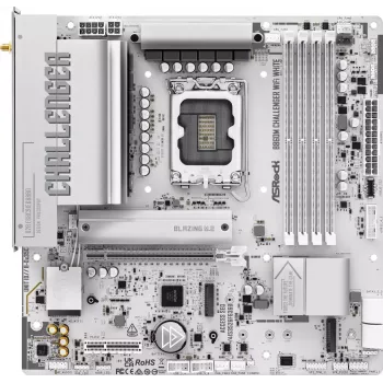 ASRock B860M Challenger WiFi White LGA1851 Micro-ATX DDR5 Płyta główna
