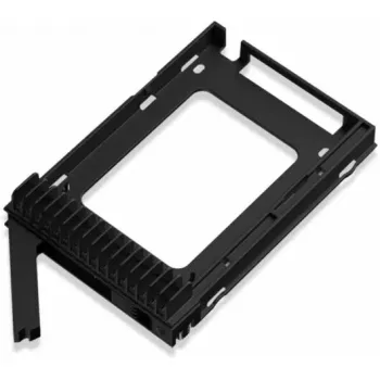 ICY DOCK ExpressCage MB741V4P-B 4-Bay 2.5 inch U.2/U.3 NVMe SSD Mobile Rack do podwójnej zatoki 5.25 inch, PCIe 4.0, OCuLink, Hot-Swap, Czarny