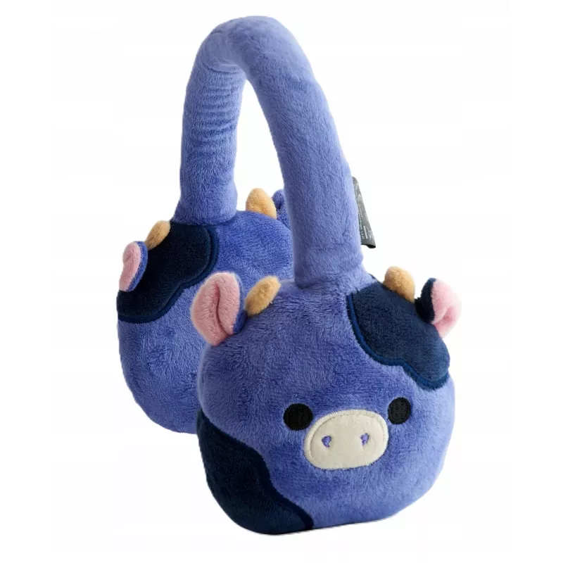 LAZERBUILT Squishmallows Bluetooth Headphones for Children, On-Ear, Ingred the Cow, HMSQM-BT-INGRED