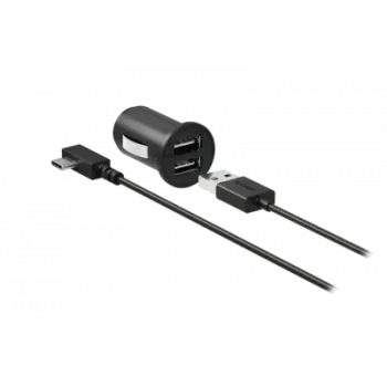 Przewód samochodowy Garmin do zapalniczki na 2x USB-A+C 4 m