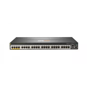HPE Aruba 2930M 24 Smart Rate PoE+ 1-Slot Switch - L3 Managed - 24x 1/2.5/5GBase-T PoE+ - Rack-mountable - PoE+ (860 W)