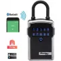 Master Lock 5440EURD Smart Padlock Bluetooth Keyless Directional Keypad Black Metal Boron Alloy Shackle